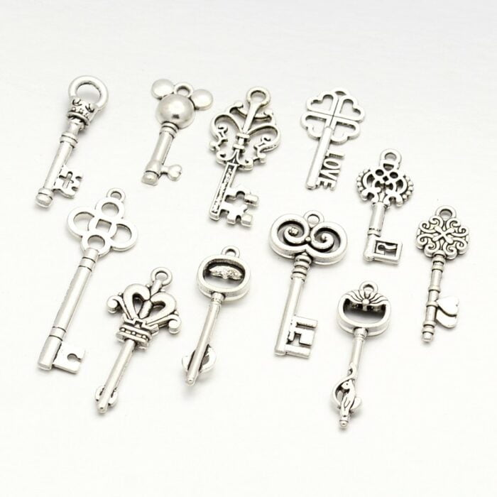 Silver Key Pendants