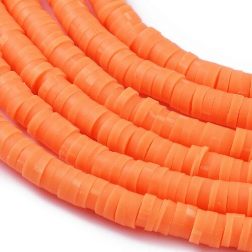Orange Heishi Beads