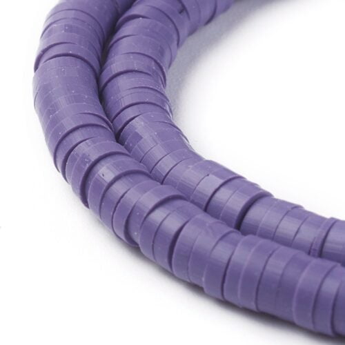 Purple Heishi Beads