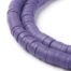 Purple Heishi Beads