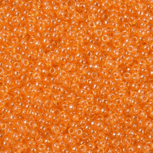 Clear Orange MIYUKI Japanese Seed Beads