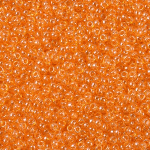 Clear Orange MIYUKI Japanese Seed Beads