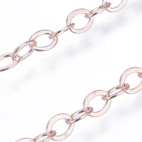 Rose Gold Metal Jewellery Chain