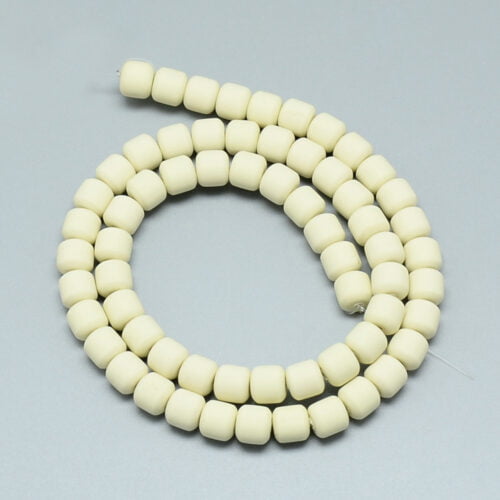 Beige Polymer Beads