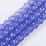 Steel Blue Glass Beads