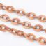 Red Copper Metal Jewellery Chain