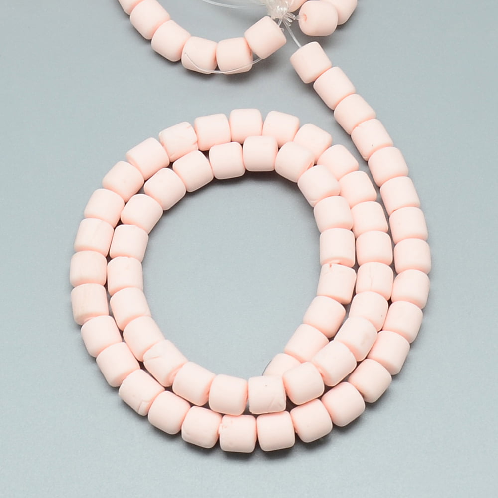 Lavender Blush Polymer Clay Beads