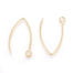 Gold Plated Stainless Steel Earring