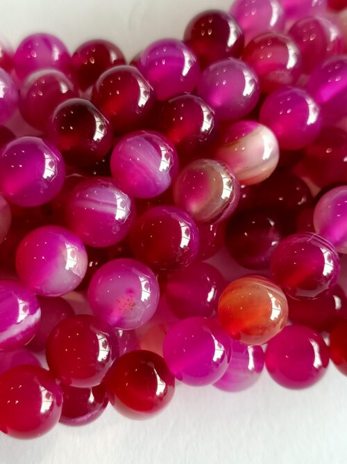 Natural Pink Line Agate