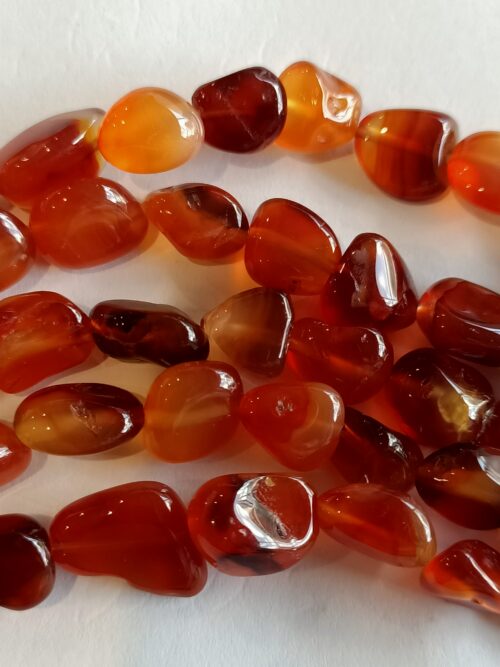 Natural Carnelian Nugget Gemstones