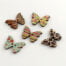 Butterfly Two Hole Wood Button