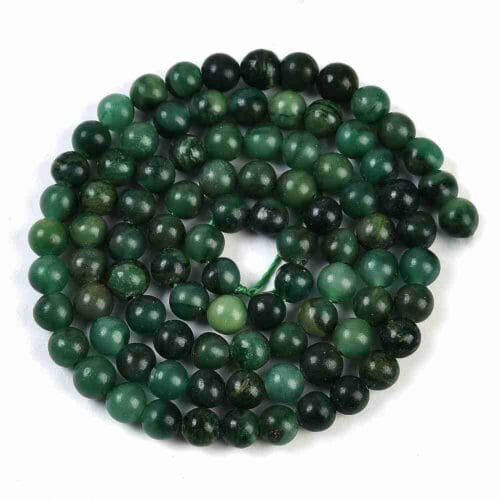 Natural African Jade Gemstones 4mm