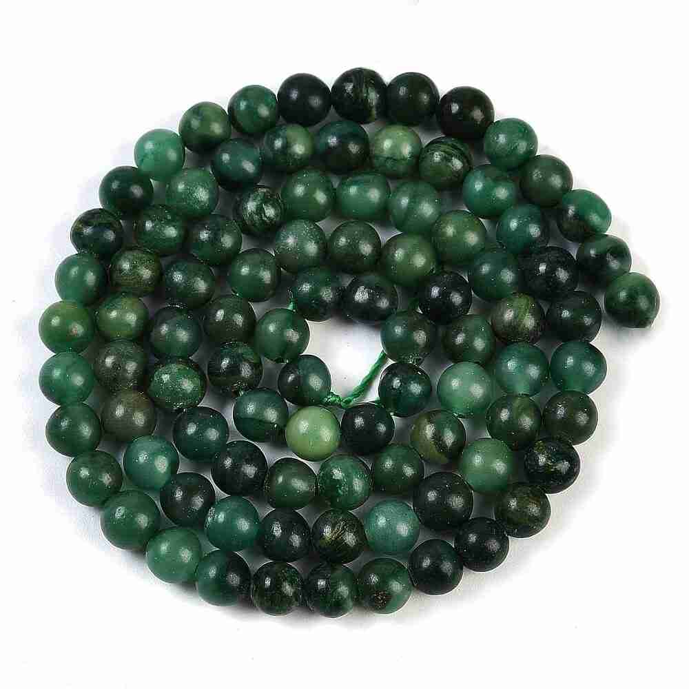 Natural African Jade Gemstones 4mm