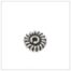 Daisy Coil Sterling Silver Spacer Bead