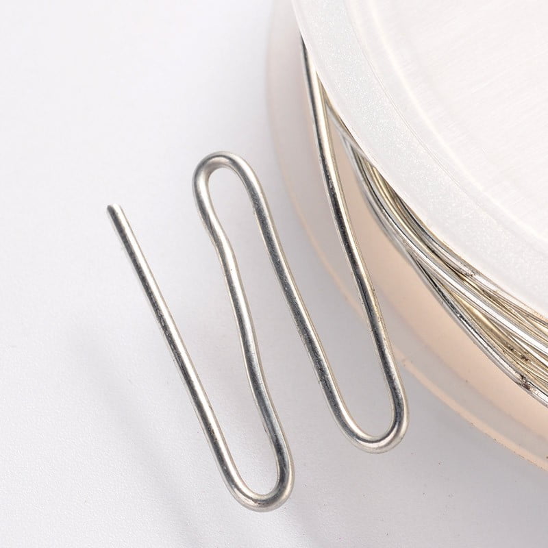 Silver Copper Wire Spool