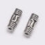 Metal Barrel Beads