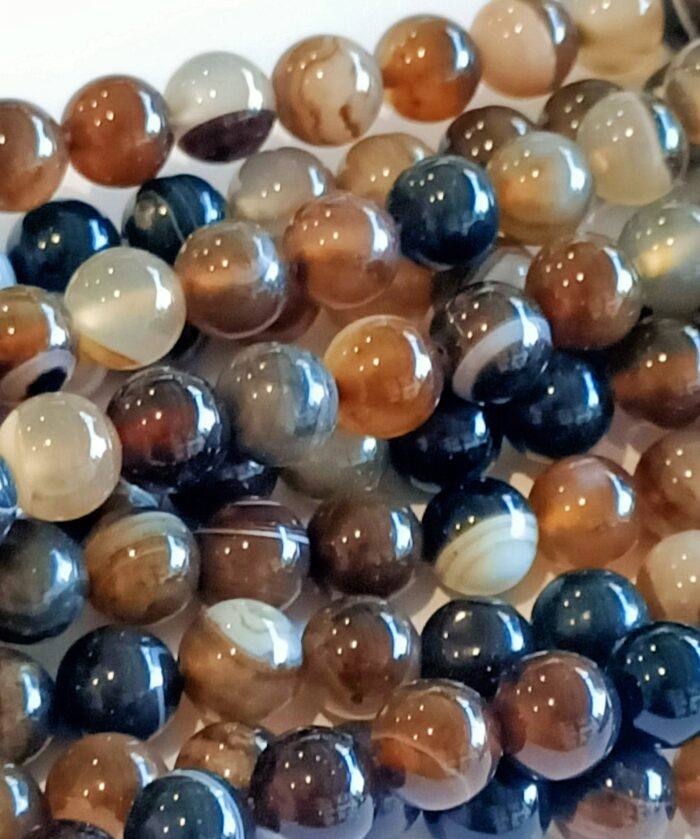 Natural Brown Agate Gemstones