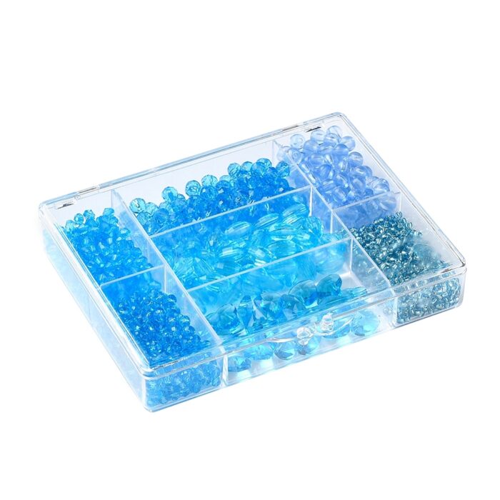 Aquamarine Crystals Beading Kit