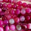 Natural Pink Line Agate Gemstones