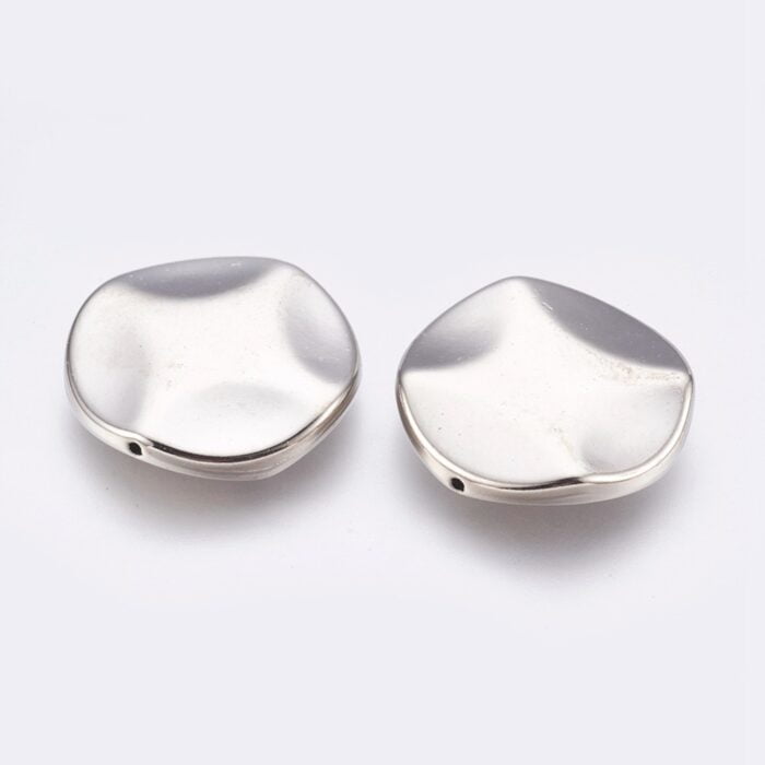 Large Flat Acrylic Bead