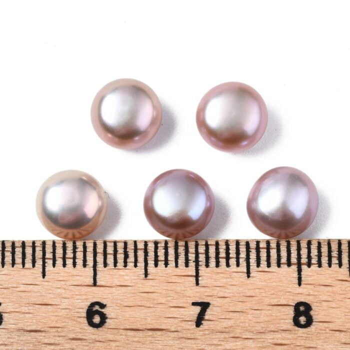 Rose Half Drilled Pearls