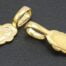 Gold Glue On Flat Pad Pendant Bails
