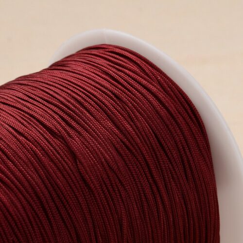 Dark Red Beading Nylon Wire