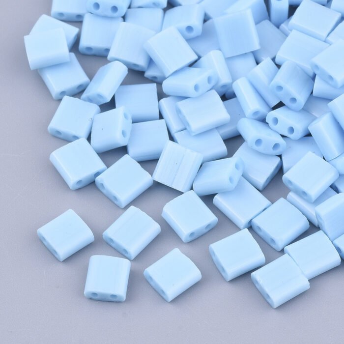 Turquoise Tila Seed Beads