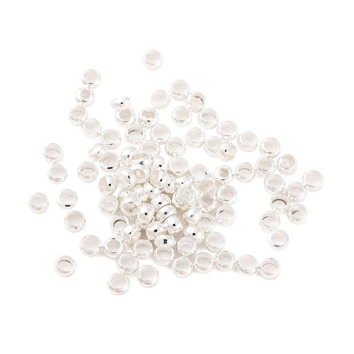 Silver Metal Barrel Crimp