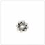 Sterling Silver Floral Spacer Bead