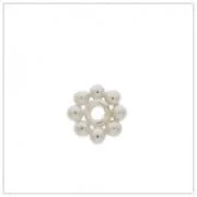 Sterling Silver Flower Spacer Bead
