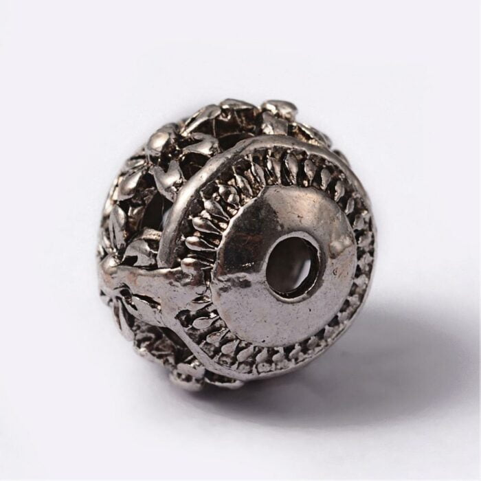 Tibetan Style Hollow Metal Bead