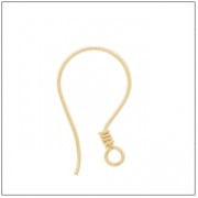 Gold Plated Sterling Silver Earring Hook