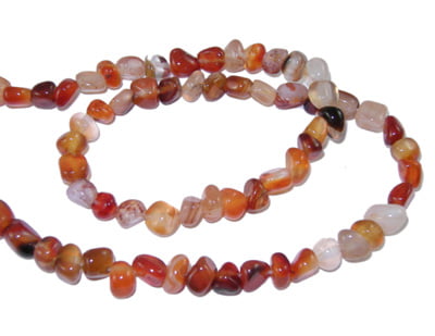 Tiny Red Agate Gemstones