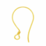 Gold Plated Sterling Silver Earring Hook