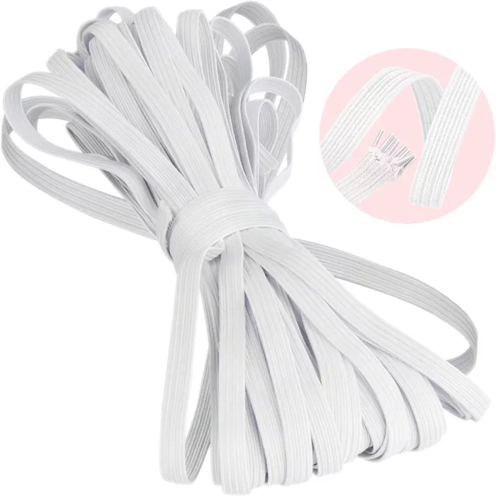 Flat Braided Elastic Cord