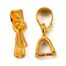 Gold Pinch Bail Hooks