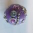 Purple Delight Zircon Kashmiri Bead