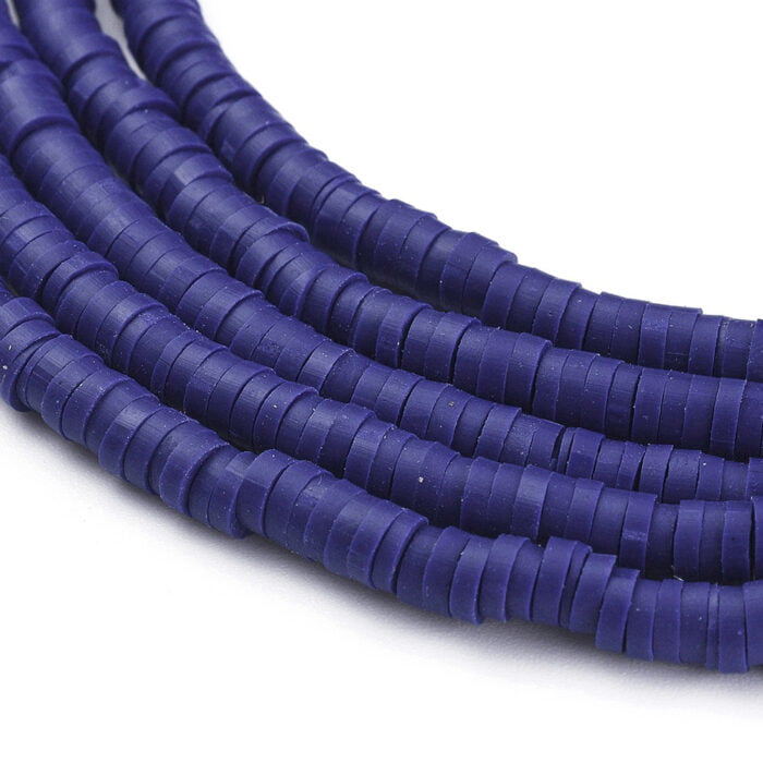 Dark Blue Heishi Beads
