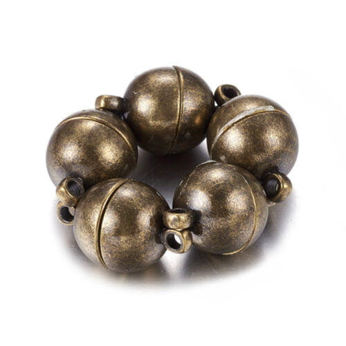 Antique Bronze Magnetic Clasps