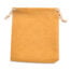 Golden Velvet Drawstring Gift Bag Pouch