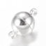 Silver Magnetic Clasps