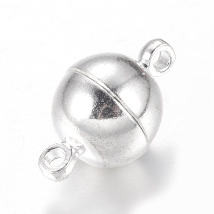 Silver Magnetic Clasps
