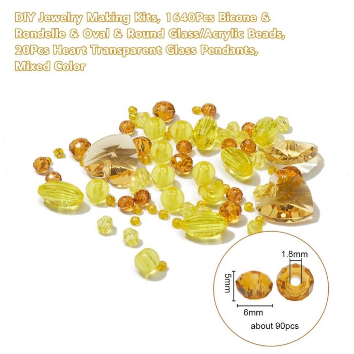 Yellow Beading Kit