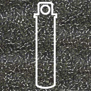 Silver Lined Gray Delica Seed Beads