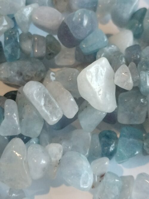 Aquamarine Chip Stones Strand