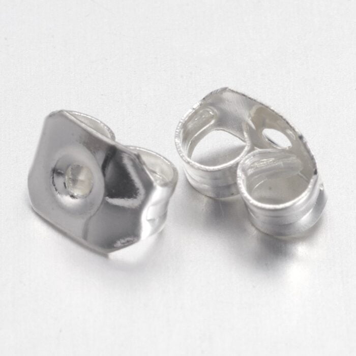 Stainless Steel Earring Backs 6mm