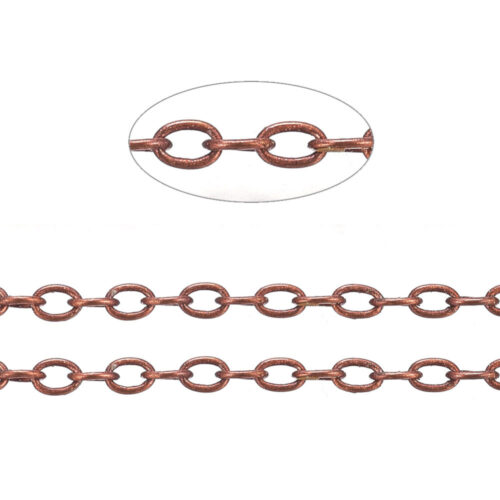 Delicate Red Copper Chain