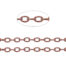 Delicate Red Copper Chain