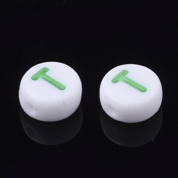 Alphabet T Letter Beads
